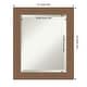 preview thumbnail 25 of 68, Beveled Bathroom Wall Mirror - Alta Frame