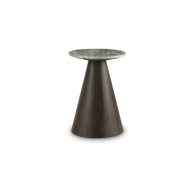 Signature Design by Ashley Waltnor Brown/Gray Accent Table - 15.25" W x 15.25" D x 21.13" H