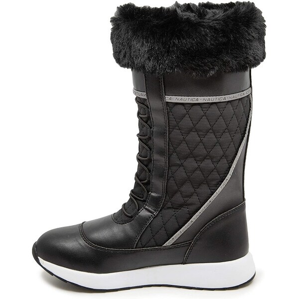 nautica boots with fur
