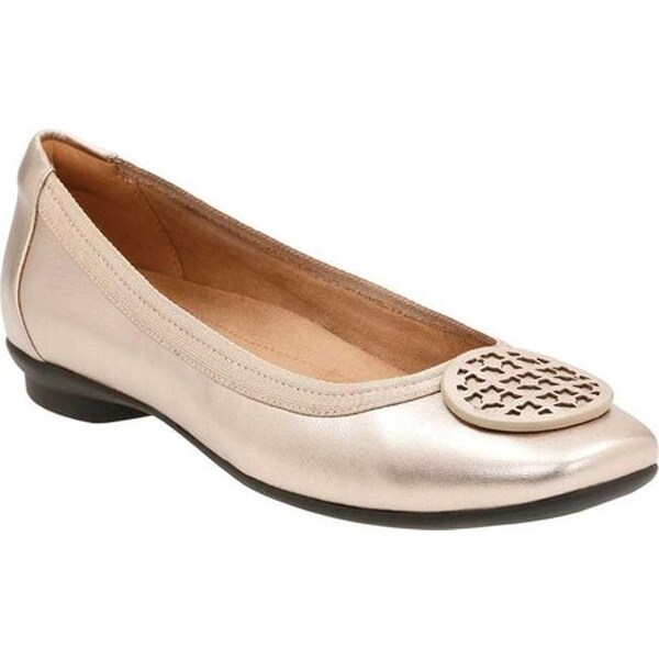 clarks women's candra blush flat