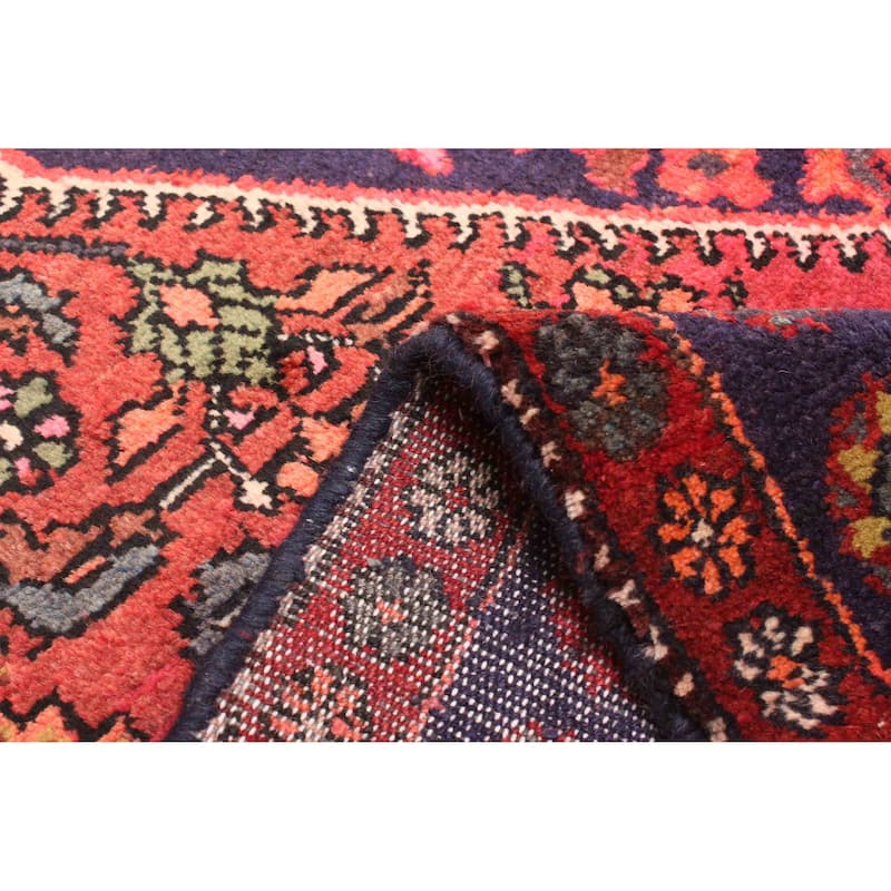 ECARPETGALLERY Hand-knotted Anadol Red Wool Rug - 4'3 x 8'2