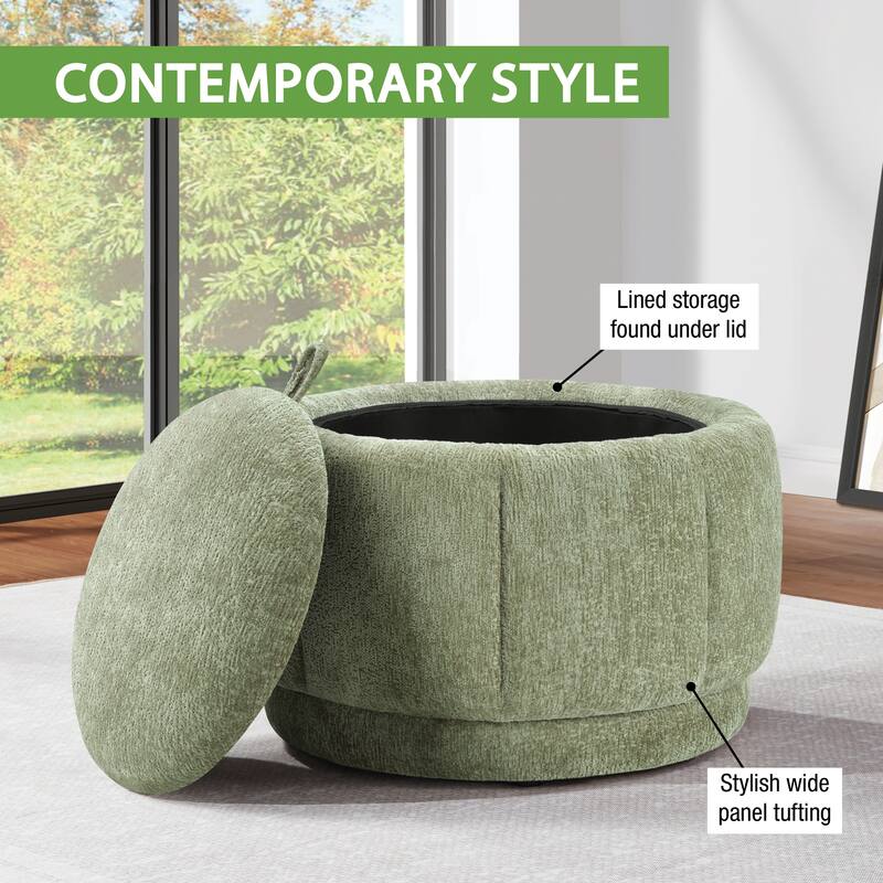 Lanyard Storage Ottoman