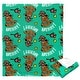 preview thumbnail 2 of 3, Warner Brothers Scooby-Doo Merry Silk Touch Throw Blanket