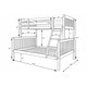 preview thumbnail 10 of 37, Somette Claire Bunk Bed with Tray (Mattresses Not Included)