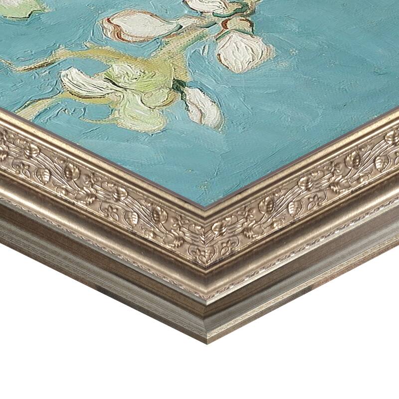 Masterpiece Art Gallery| Almond Blossoms by Vincent Van Gogh - Framed Canvas Art Print