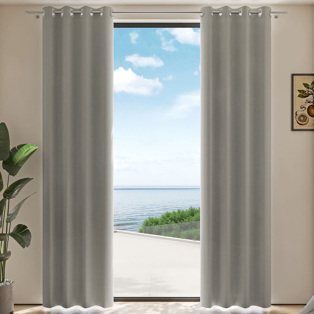 Corvus Gambia Sunbrella Outdoor Window Curtain (1 Panel)