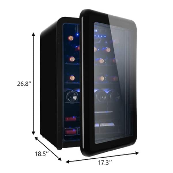 Countertop Freestanding Wine Cellars Compressor System Champagne