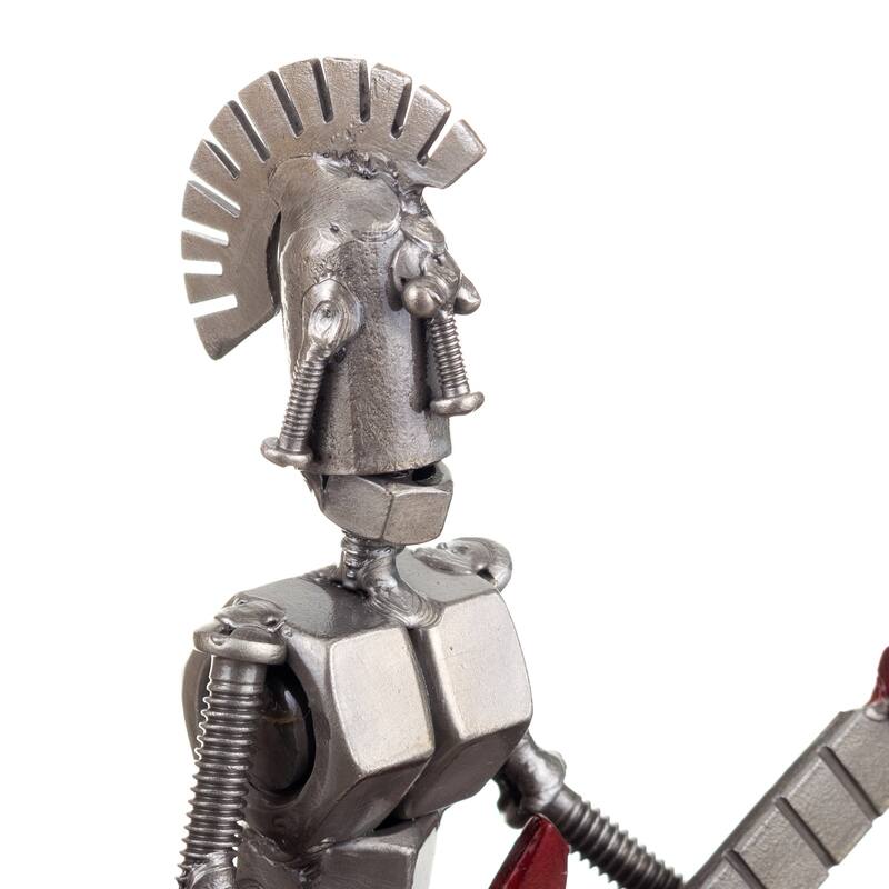 Novica Handmade Melodies From My Garage Recycled Metal Statuette