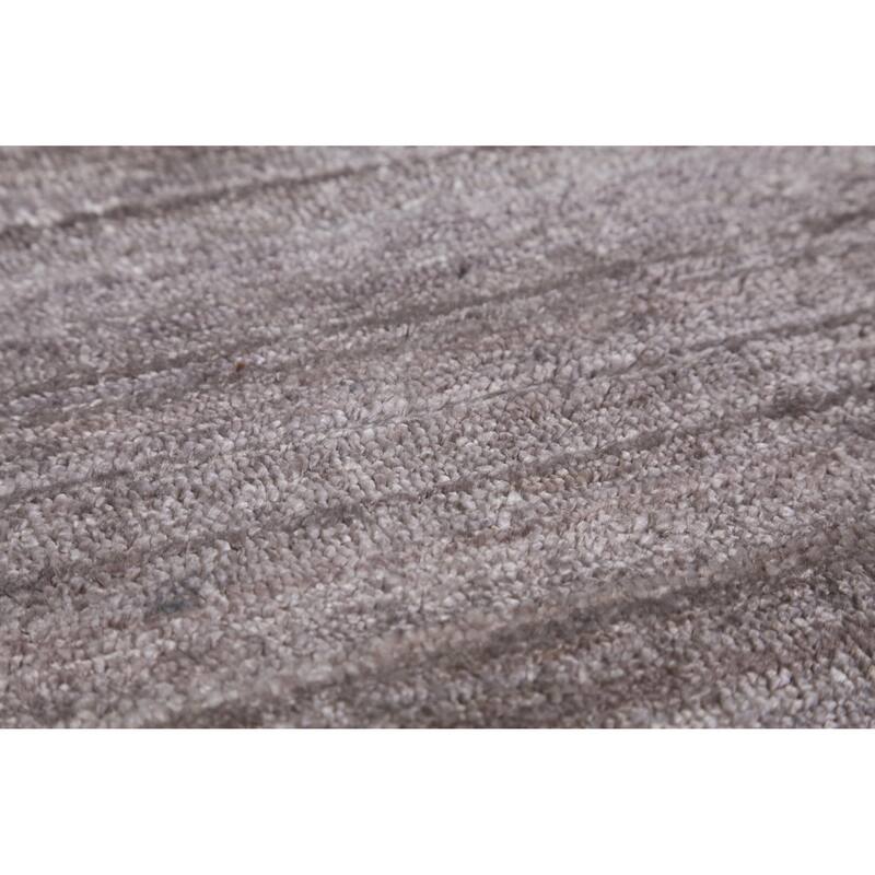 Gray Gabbeh Indian Area Rug Handmade Bedroom Wool Carpet - 9'0" x 12'0"