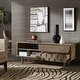preview thumbnail 5 of 21, Kieran Mid-Century Wood 2-Drawer TV Stand by iNSPIRE Q Modern - 59-Inch