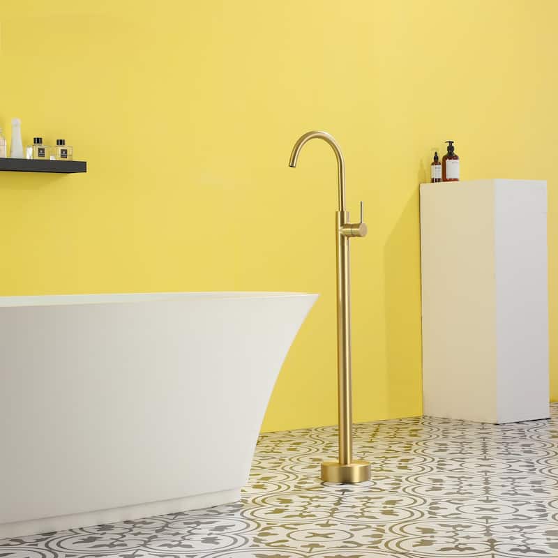 Freestanding Floor Mount Bath Tub Filler