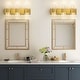 preview thumbnail 47 of 46, Modern Crystal Vanity Light Bathroom Light Fixtures Over Mirror LED Suitable for Bathroom Mirror