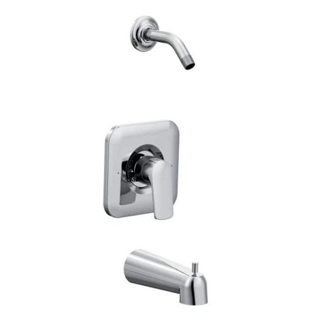 Moen Rizon Tub and Shower Trim Package - Less Shower Head - Chrome