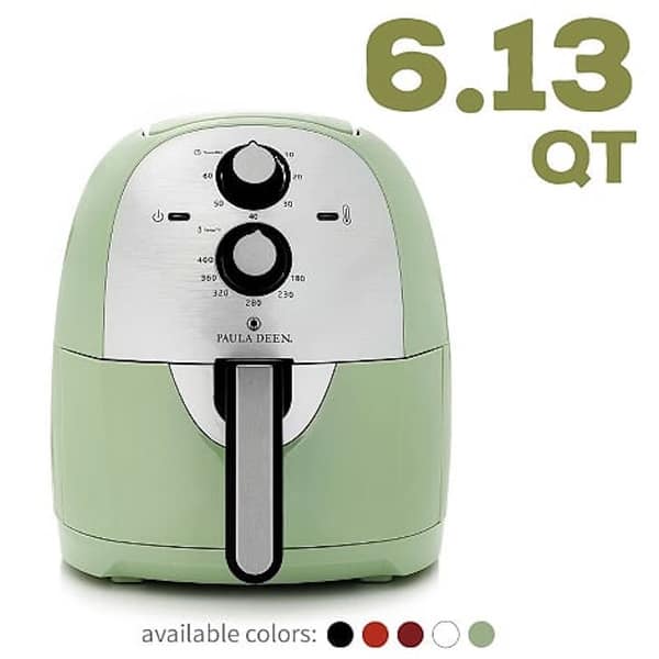 Paula Deen 6 13 Qt Xl Air Fryer Rapid Air Circulation System Overstock 32043405 Never use the air fryer without the basket in place. paula deen