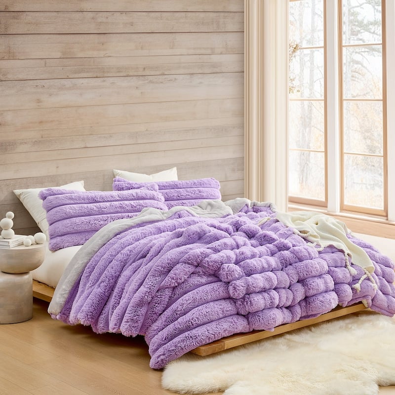 Roll Cakes Chunky Bunny - Coma Inducer® Oversized Comforter Set - Queen - Lavendula