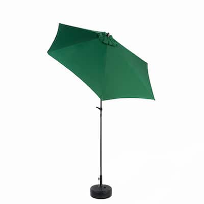 9FT Patio Umbrella with Push Button Tilt and Crank(Base Not Included)