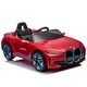 preview thumbnail 72 of 78, Licensed BMW I4 12V Kids Ride-On Car with Remote Control & Safety Belt