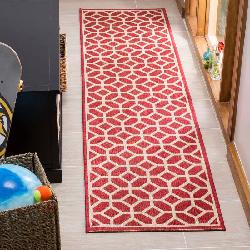 SAFAVIEH Linden Felia Indoor/ Outdoor Waterproof Patio Backyard Rug