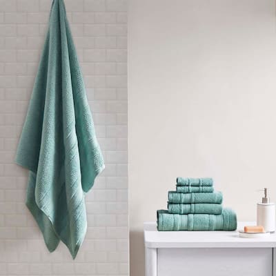 Super Soft Cotton Bath Towel 6 Piece Set