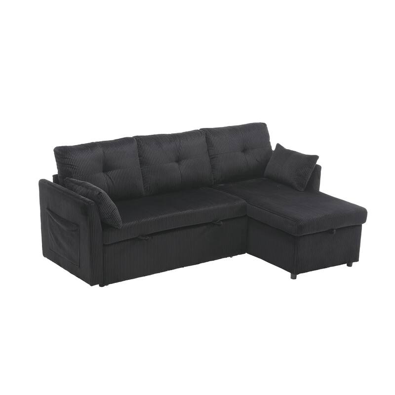 Modular Sectional Sofa L Shaped Modular Couch with Reversible Chaise