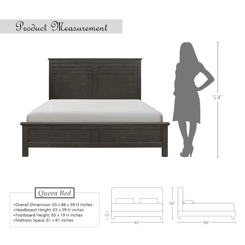 Englewood Panel Bed