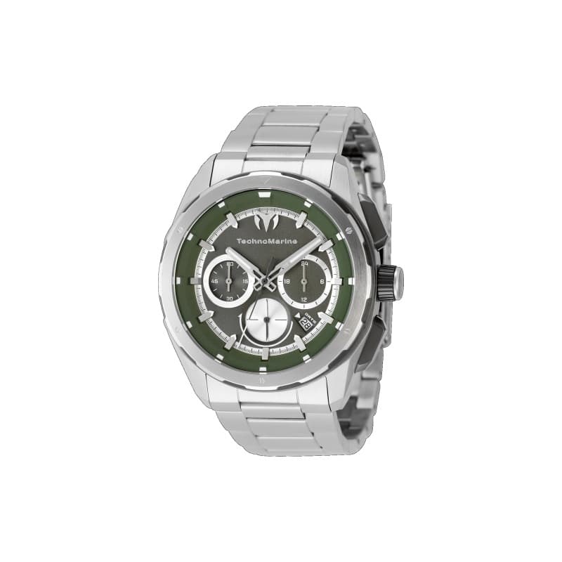 Technomarine Men's TM-318104 OCEAN Quartz Olive Green Dial Watch