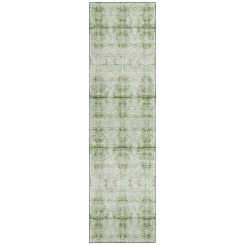 Machine Washable Indoor/ Outdoor Chantille Boho Ombre Rug