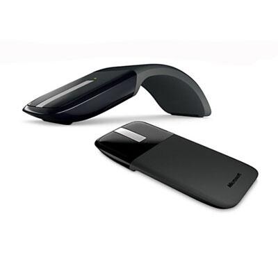 Microsoft Arc Touch Wireless Radio Frequency Mouse - Black