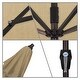 preview thumbnail 82 of 89, North Bend 9-foot Auto-tilt Round Sunbrella Patio Umbrella by Havenside Home