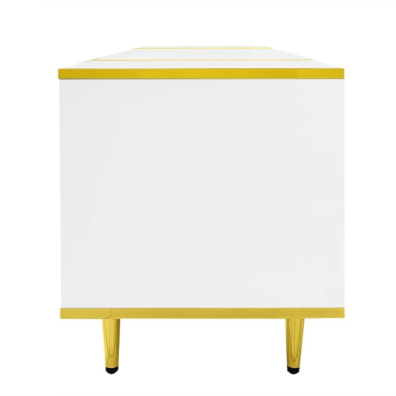 TV Stand Entertainment Center with Storage