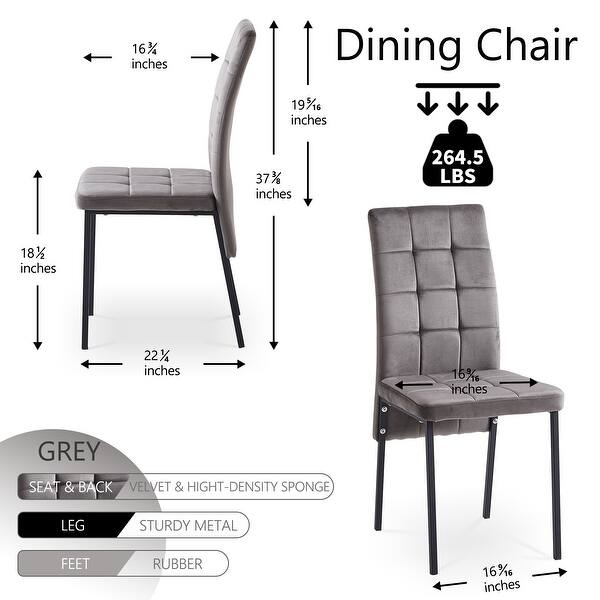 High Back Dining Chair Modern Chair,Set of 4 Bed Bath & Beyond 39946223