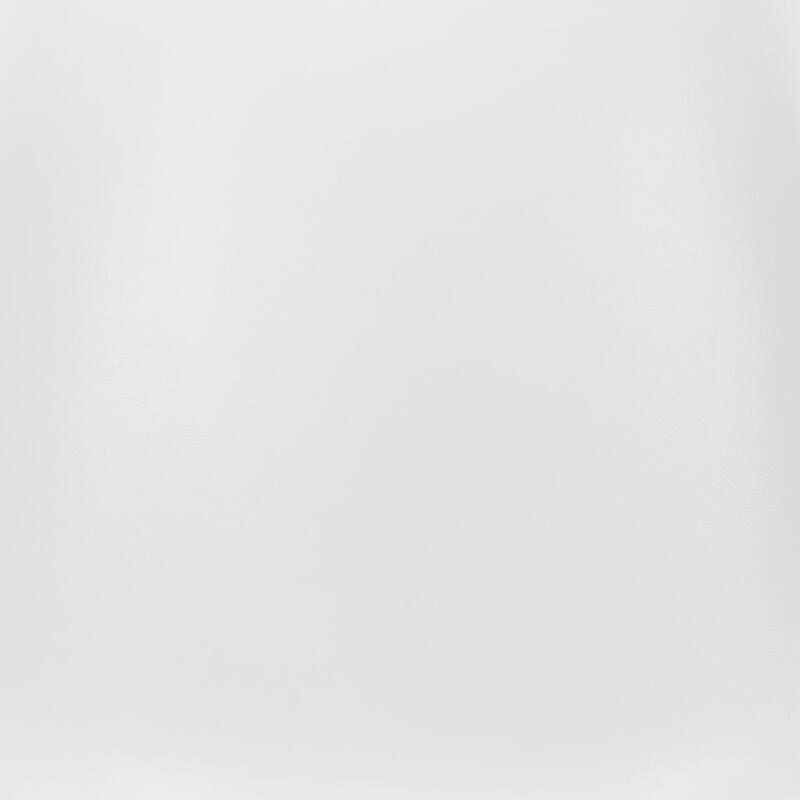 Ace Counter Stool White & Silver