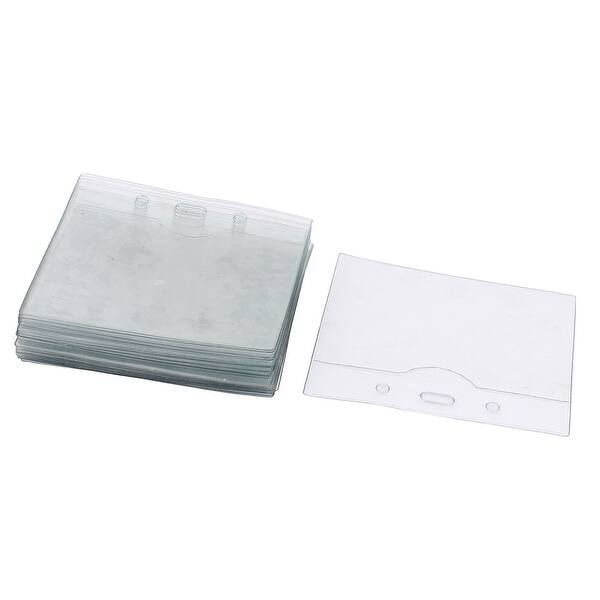 Transparenta Badge Holders Clear Plastic Tag Personalized Gifts