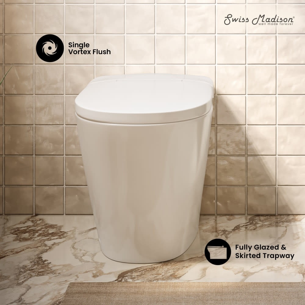 Swiss Madison SM-ST030 Hugo 1.1 GPF One Piece Elongated Toilet