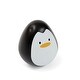 preview thumbnail 5 of 9, PlanToys Penguin Wobbler Wooden Bounce Back Toy - Black