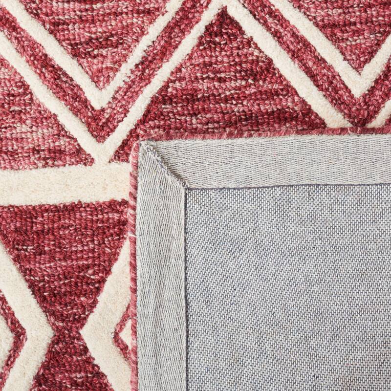 SAFAVIEH Handmade Abstract Zelina Modern Wool Rug