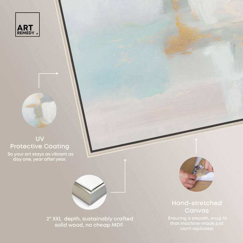 Pale Radiance II Canvas by Art Remedy