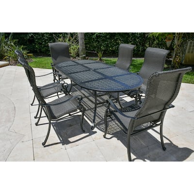 Windermere Oval Patio Dining Table - N/A