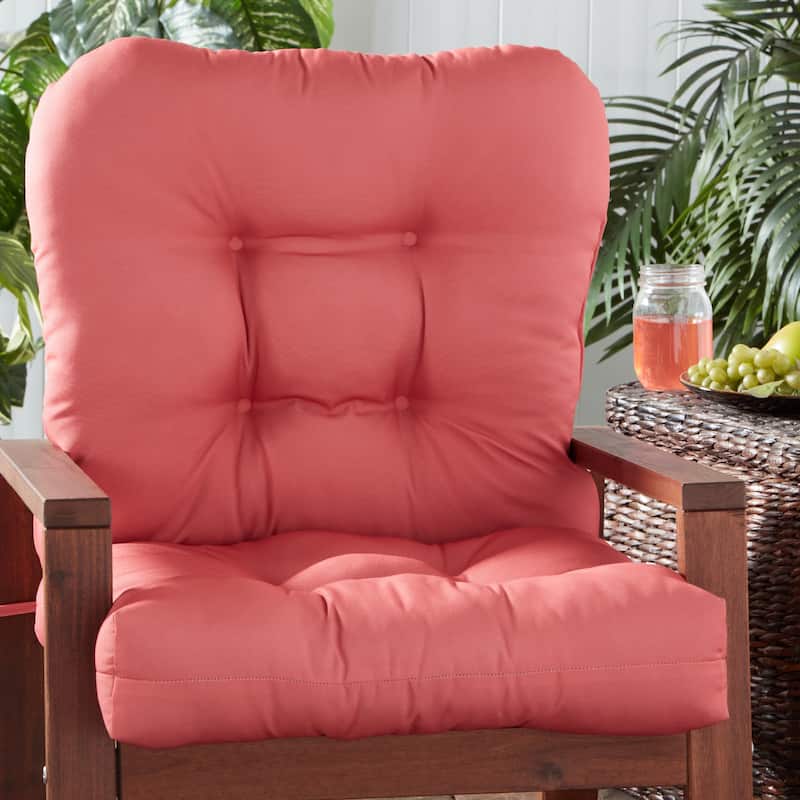 Outdoor 42-inch L x 21-inch W Seat/Back Chair Cushion (Cushion Only)