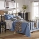 preview thumbnail 1 of 13, West Antique Industrial Iron Bed by iNSPIRE Q Classic Bronze - Full
