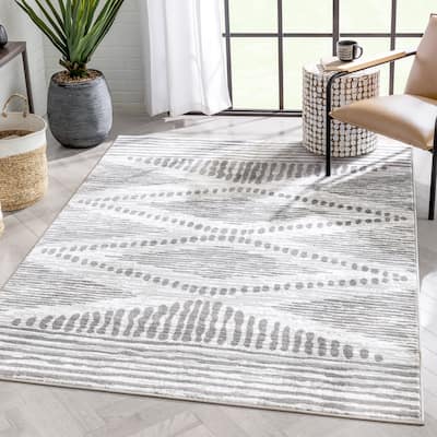 Well Woven Dulcet Aosta Tribal Diamond Pattern Area Rug