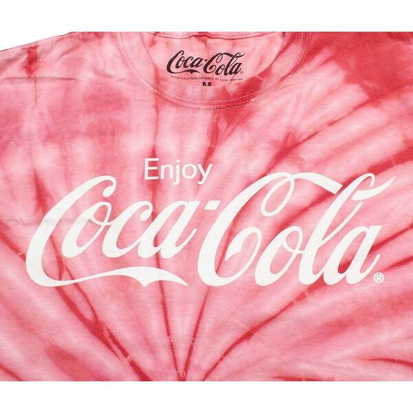 Shop Coca Cola Shirt Mens Tie Dye Enjoy Coca Cola Logo T Shirt Overstock 31253764