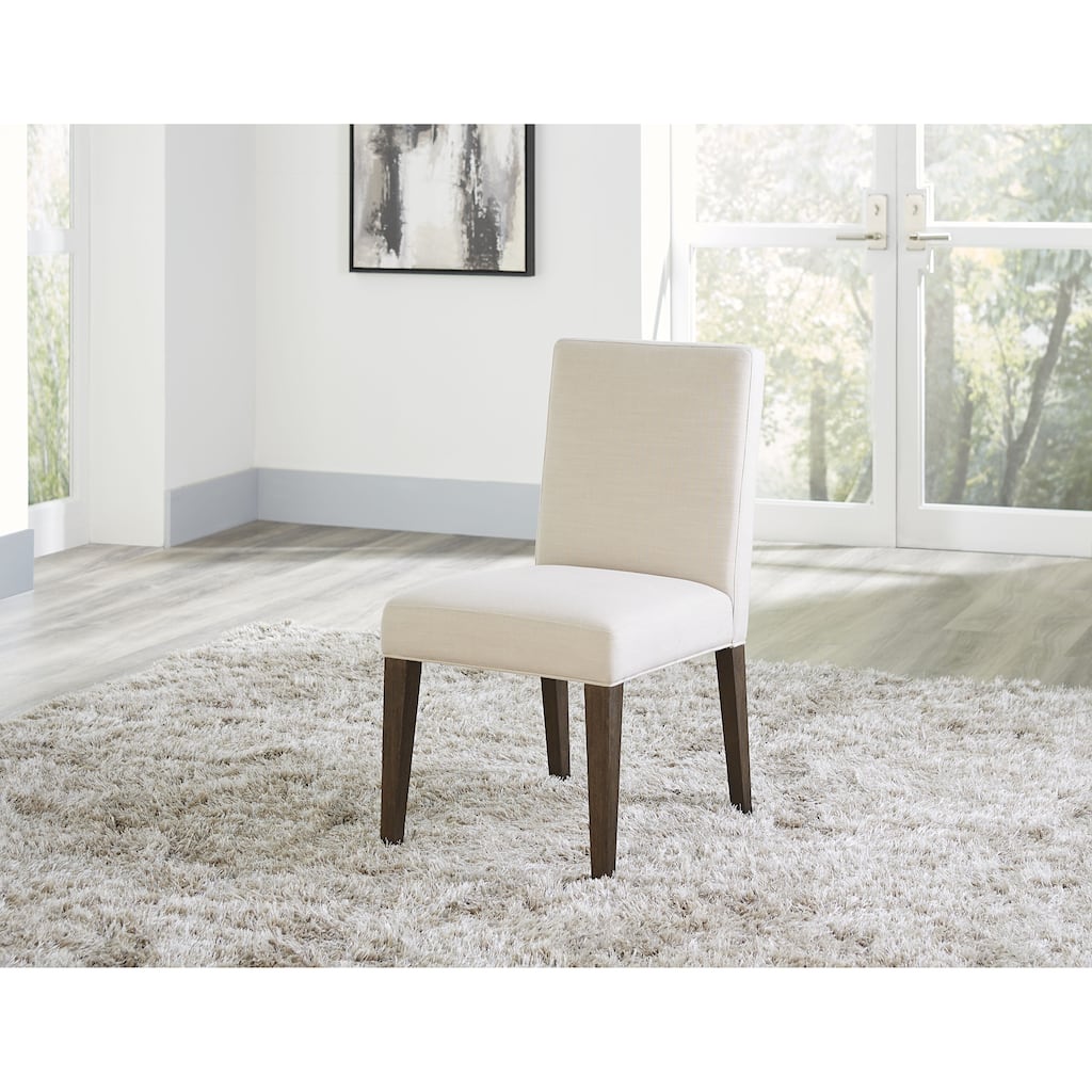 Modesto Upholstered Side Chair in French Roast