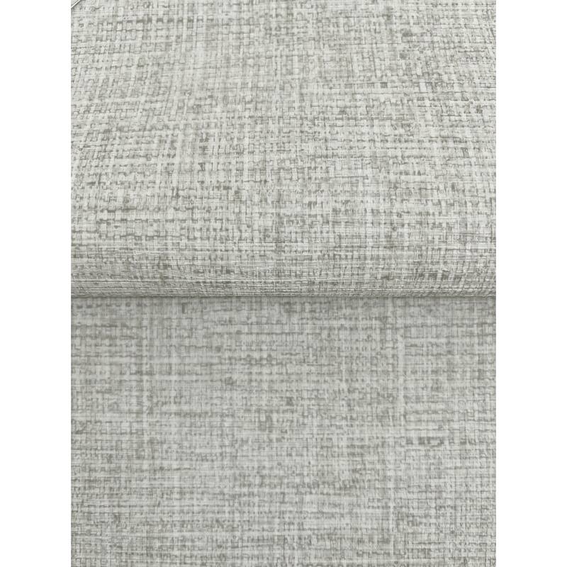 Clarkson Light Grey Woven Wallpaper