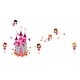 preview thumbnail 5 of 5, Walplus Angel Castle Flower Wall Sticker Girl Room Nursery Decor Decal
