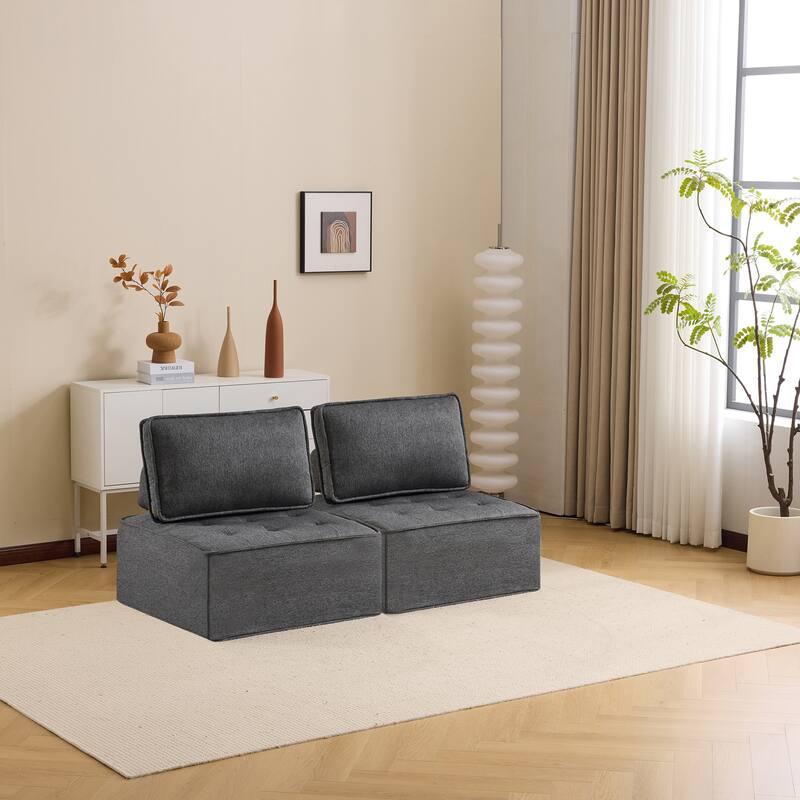 Multiple modules sofa