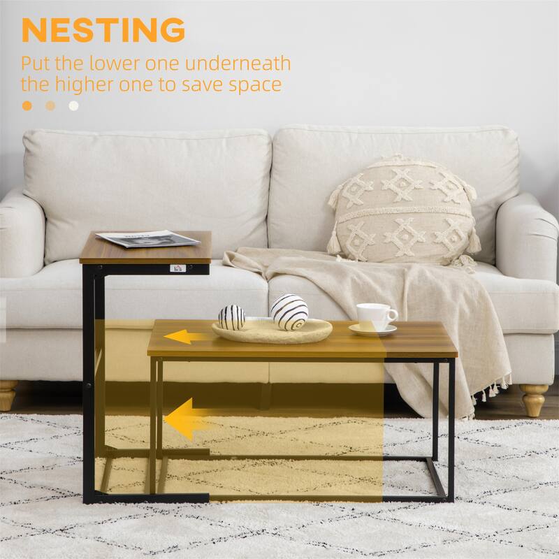 Industrial Coffee Table Set