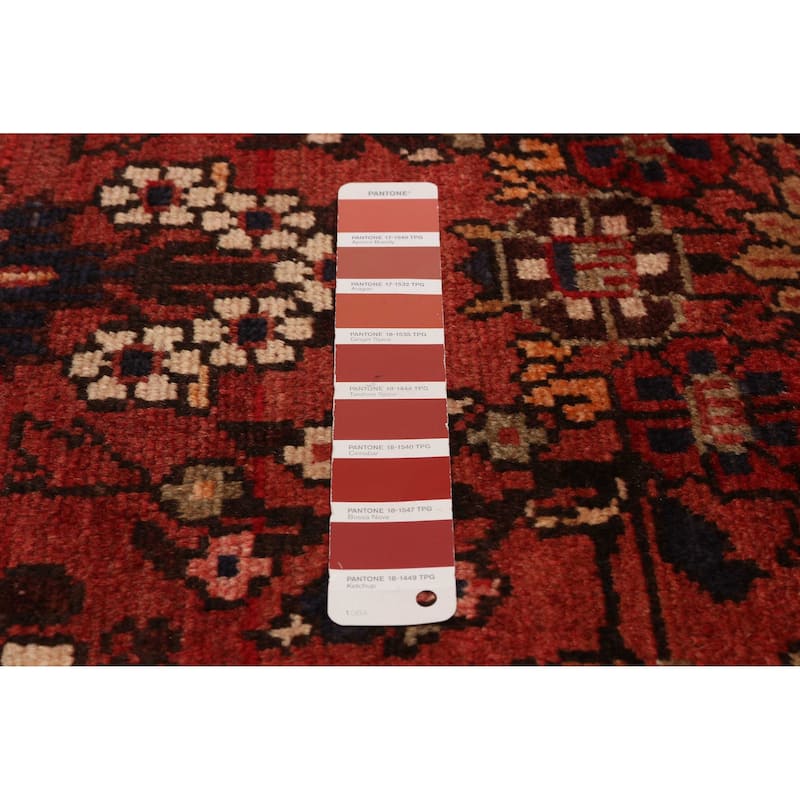 ECARPETGALLERY Hand-knotted Andelz Copper Wool Rug - 3'4 x 9'7