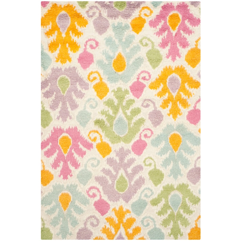 SAFAVIEH Hand-knotted Kenya Marijanka Southwestern Tribal Wool Rug