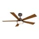 preview thumbnail 1 of 14, Fanimation TorchAire 52 inch Indoor/Outdoor Smart Ceiling Fan with LED CCT Select Light Kit and Remote